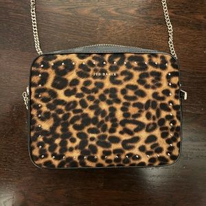 Ted Baker London cheetah crossbody purse.